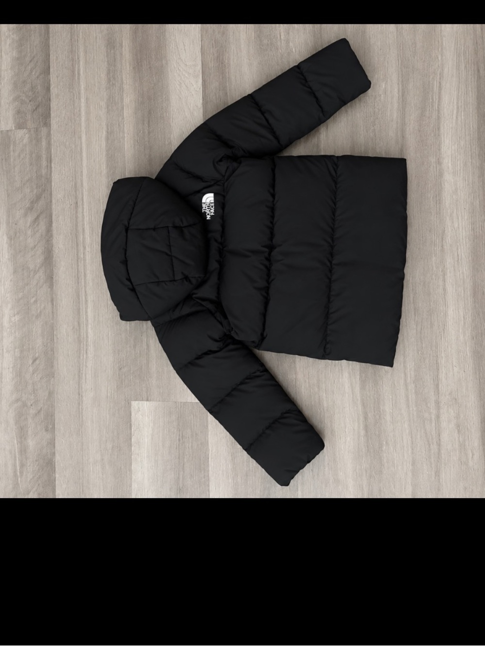 Kids Black Puffer Jacket